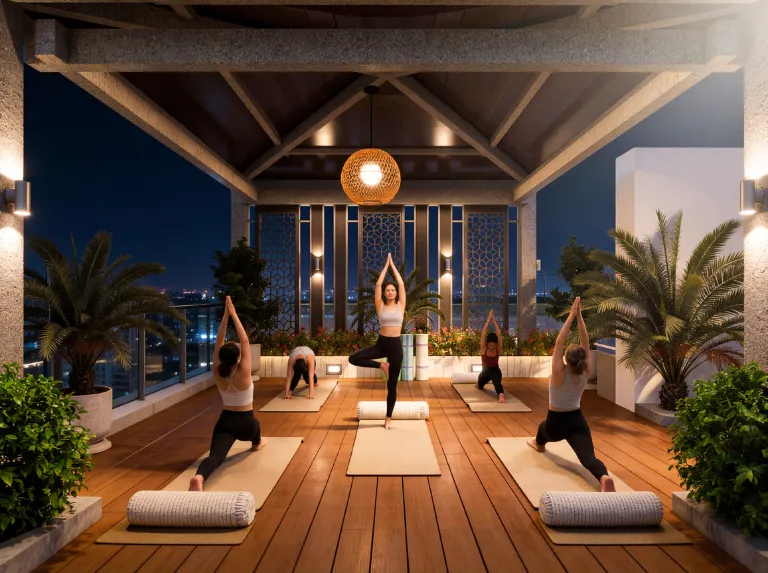 Yoga & Meditation Area